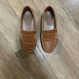 Polo by Ralph Lauren Cognac Leather Penny Loafers